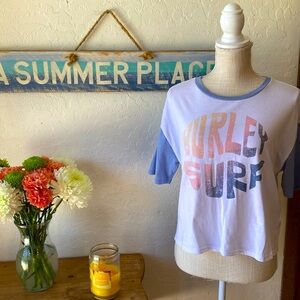 🎉LIKE NEW‼️ HURLEY SURF CROPPED TEE‼️
